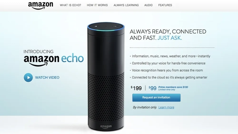 Amazon Echo: Η Amazon λάνσαρε μια προσωπική συσκευή ηχείου που σας ακούει, σας απαντάει..και σας παρακολουθεί!