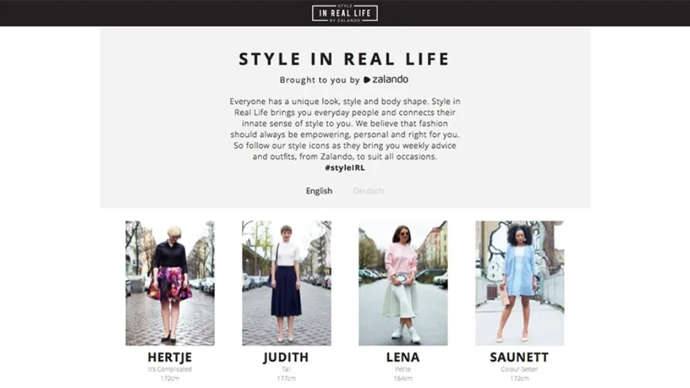 Η Zalando λάνσαρε την πλατφόρμα της «Style in Real Life» ­με μοντέλα της διπλανής πόρτας