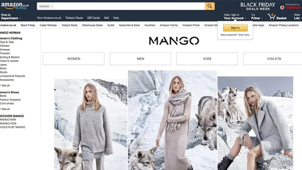 Η Mango λάνσαρε δικό της κατάστημα στην Amazon
