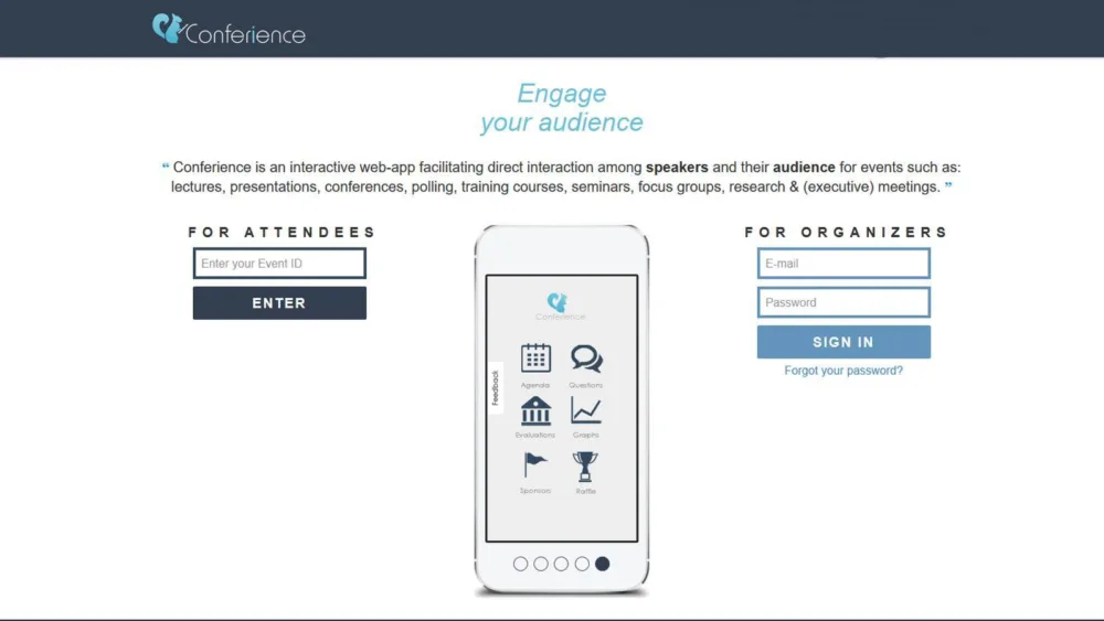 Conference + Experience= Conferience