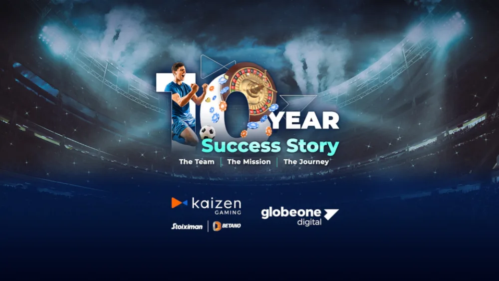 Globe One Digital και Kaizen Gaming συμπληρώνουν 10 χρόνια επιτυχημένης συνεργασίας