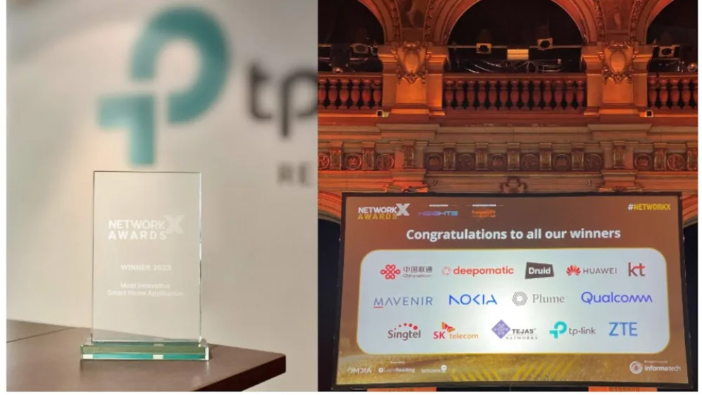 Η Tapo αναδείχθηκε Most Innovative Smart Home Application στα Network X Awards 2023