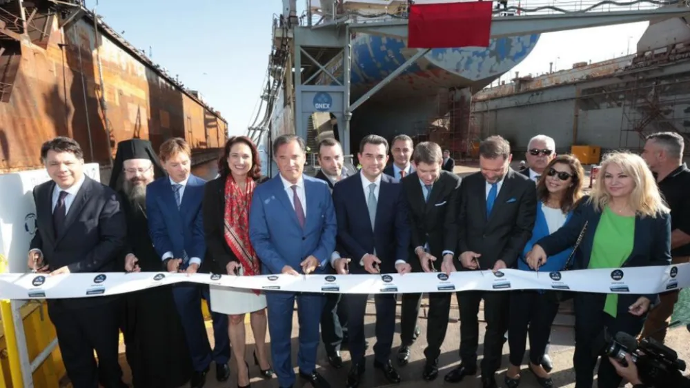 Κ. Σκρέκας: Τα ναυπηγεία Ελευσίνας «ανοίγουν πανιά στις παγκόσμιες αγορές»