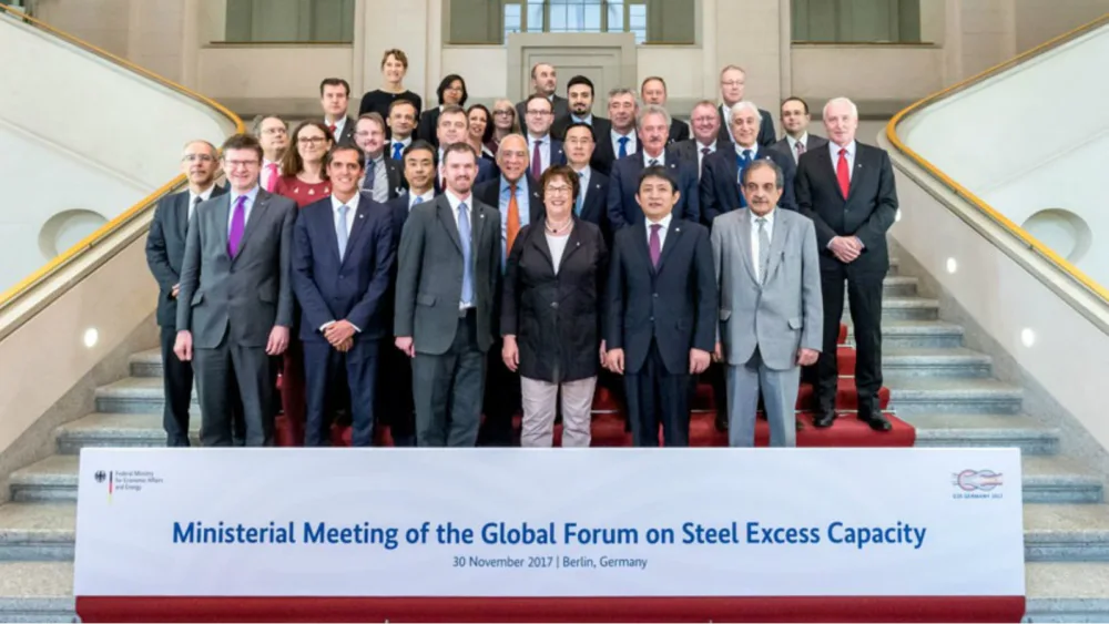 Συμμετοχή του Γενικού Γραμματέα Ηλία Ξανθάκου στην υπουργική συνεδρίαση του Παγκόσμιου Φόρουμ για την Υπερβάλλουσα Παραγωγή Χάλυβα