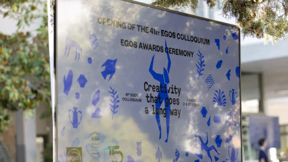 Για δεύτερη φορά στην Αθήνα το 41ο EGOS Colloquium, μια διοργάνωση του Alba Graduate Business School