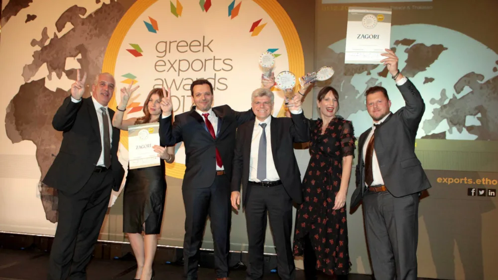 Τριπλή χρυσή βράβευση της ΧΗΤΟΣ ΑΒΕΕ στα Greek Exports Awards 2017