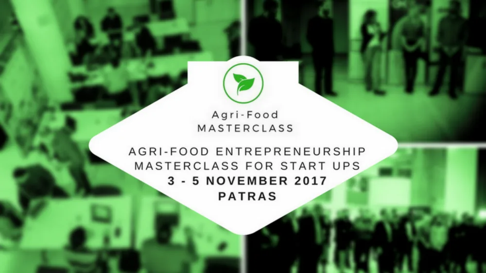 Αιτήσεις συμμετοχής στο Masterclass για την Αγρο-Επιχειρηματικότητα
