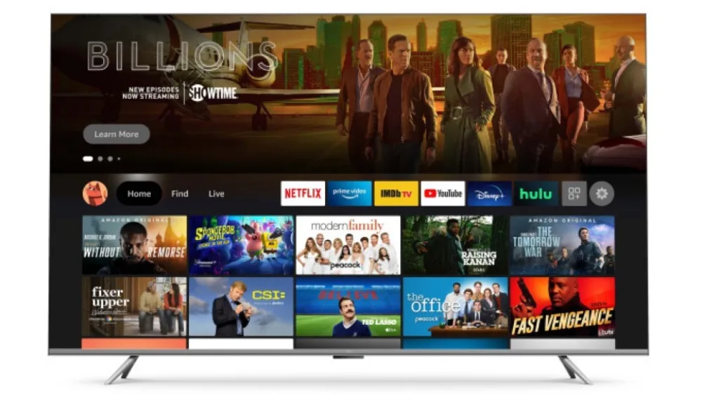 Η Amazon κάνει το βήμα, παρουσιάζει τις πρώτες έξυπνες τηλεοράσεις της