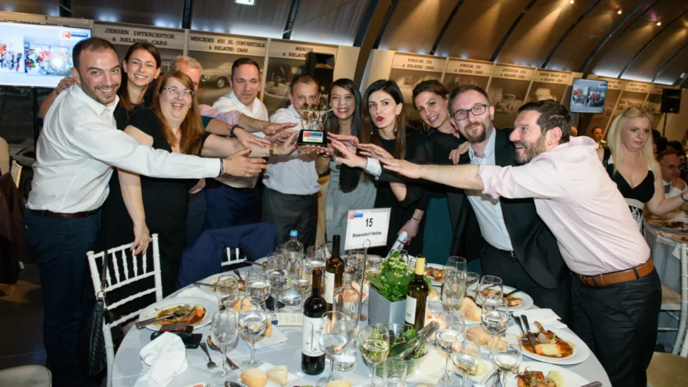 Βράβευση της  Beiersdorf Hellas στα βραβεία Best Workplaces για τρίτη συνεχή χρονιά