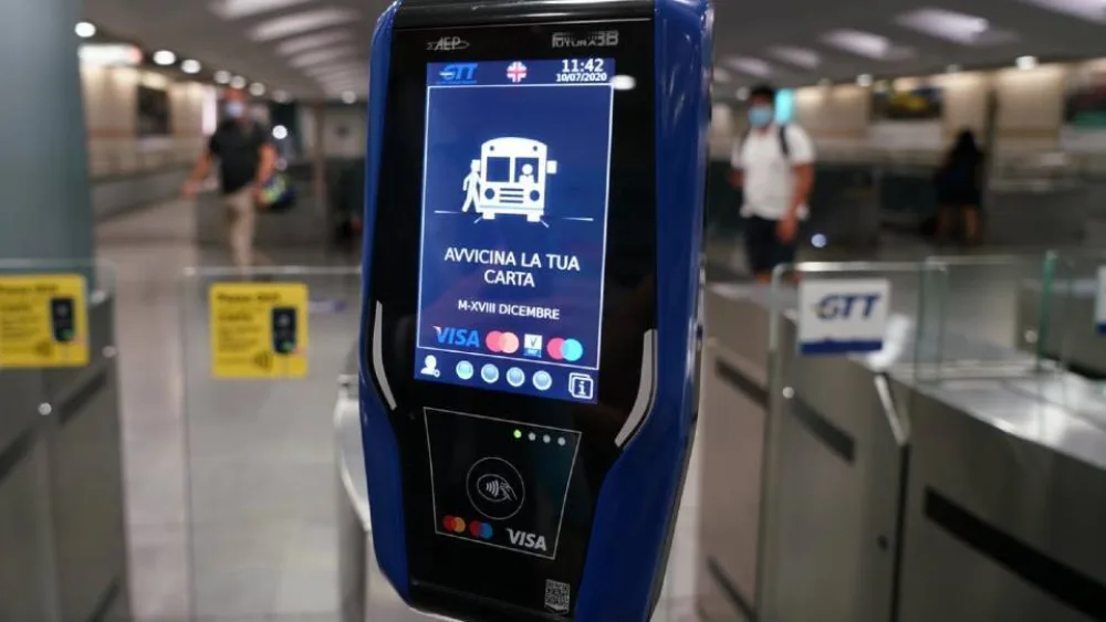 Η SIA και η AEP παρέχουν ανέπαφες συναλλαγές στα ΜΜΜ του Τορίνο