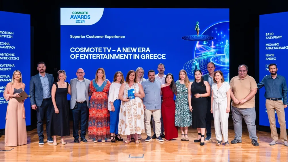 COSMOTE Awards: οι εργαζόμενοι του Ομίλου ΟΤΕ επιβραβεύονται για τη δημιουργικότητα και την καινοτομία