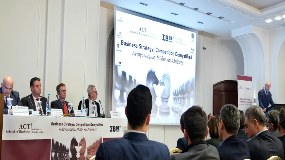 Με μεγάλη επιτυχία πραγματοποιήθηκε η εκδήλωση του ACT- American College of Thessaloniki και του ΣΒΒΕ