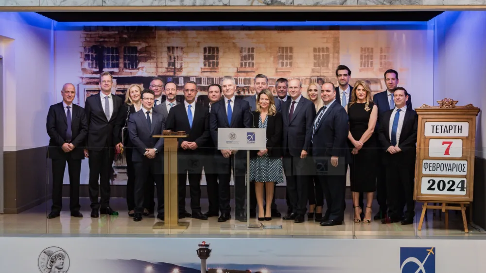 Δυνατή πρεμιέρα για τη μετοχή του ΔΑΑ: Έκλεισε στα 9,16 ευρώ