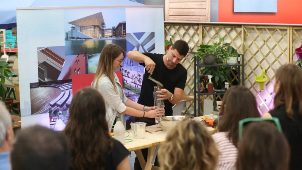 Ο Όμιλος ΗΡΑΚΛΗΣ εγκαινίασε τον κύκλο DIY workshops μαζί με τον αρχιτέκτονα Γιώργη Λαμπαθάκη