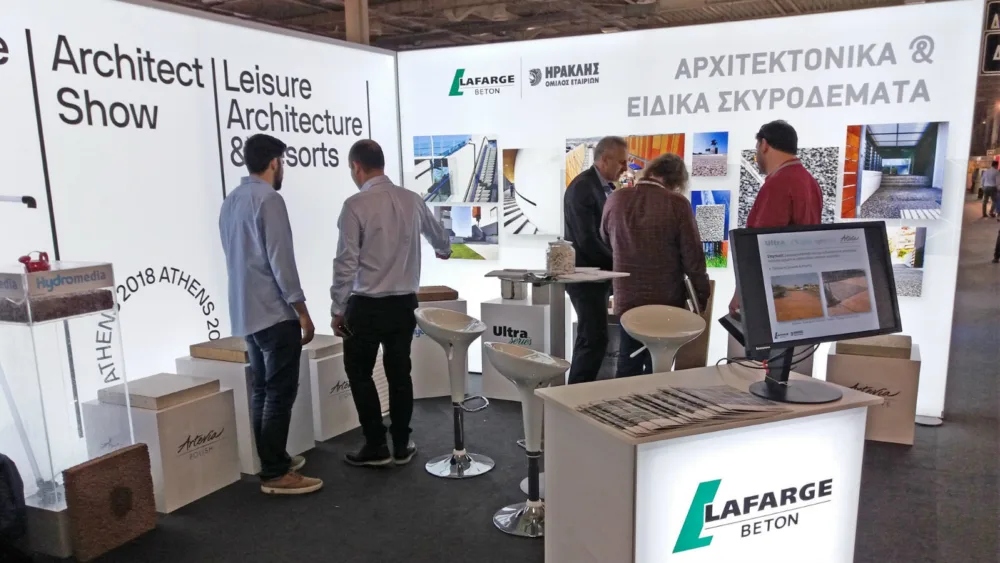 Δυναμική η παρουσία της Lafarge Beton στην έκθεση DOMOTEC & BUILDING GREEN