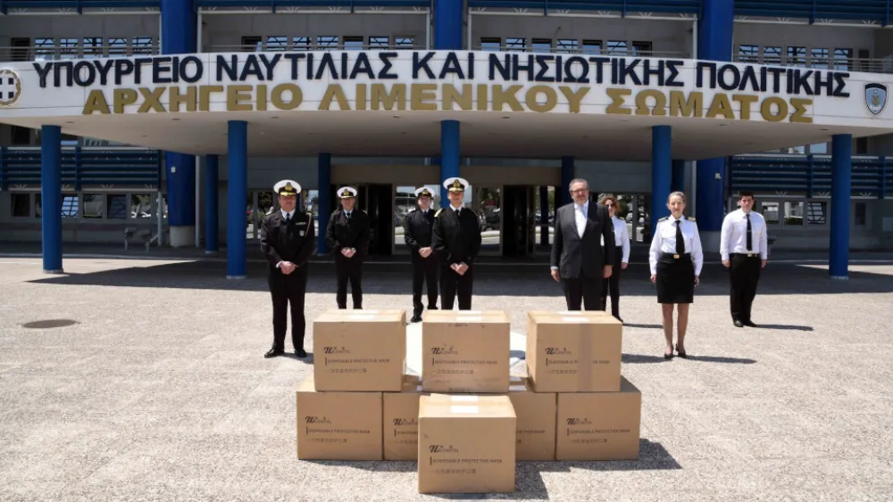 ​Contships Management: Προσφορά υγειονομικού υλικού προς το ΥΝΑΝΠ και το ΛΣ-ΕΛΑΚΤ