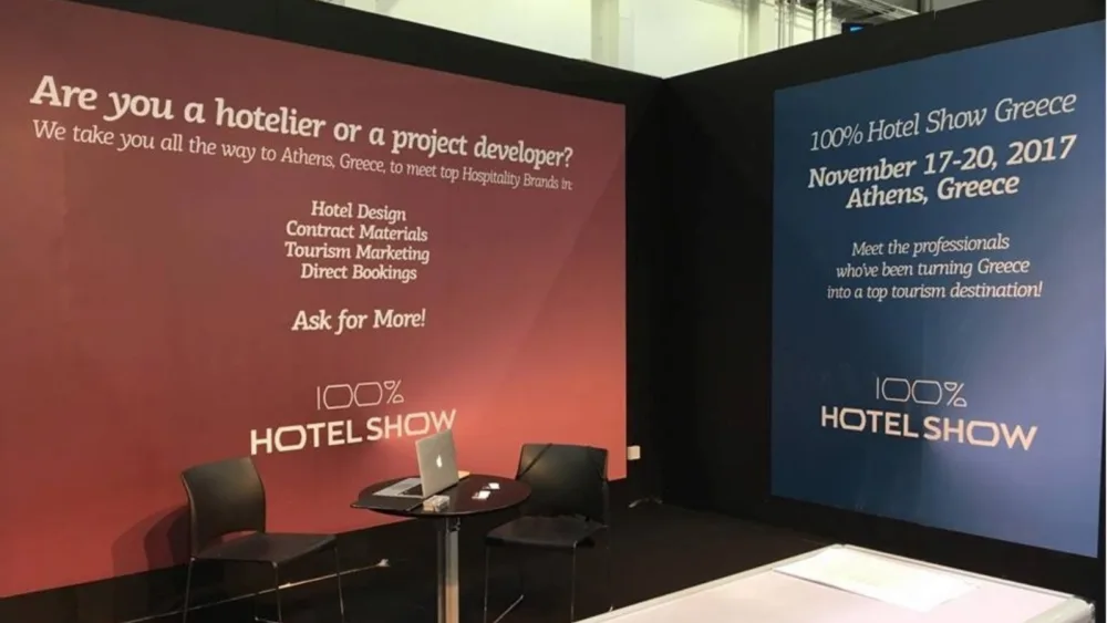 Εικόνες από τη συμμετοχή του 100% Hotel Show στο The Hotel Show Dubai και η International προοπτική της Ελληνικής έκθεσης