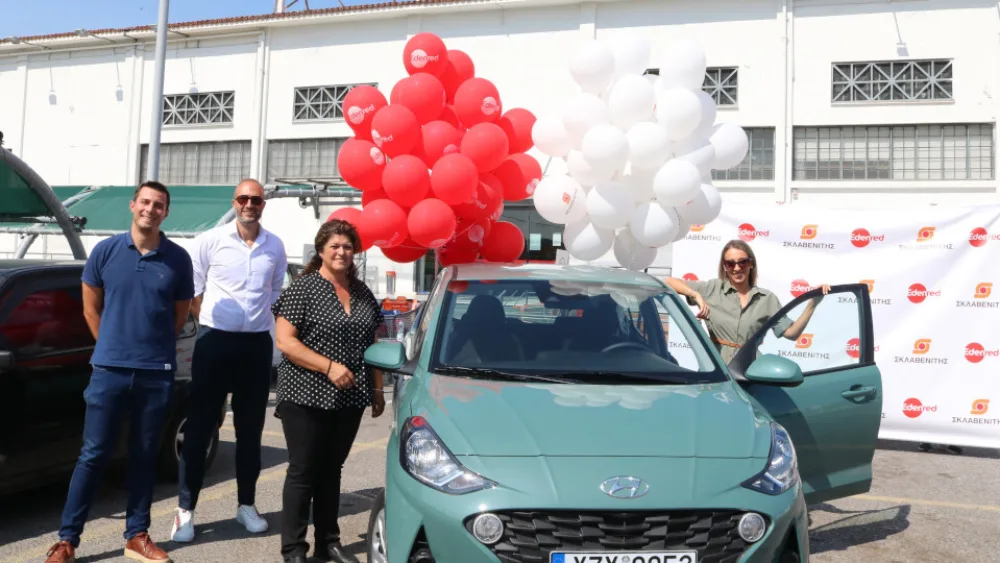 Ολοκληρώθηκε ο διαγωνισμός της Edenred και της ΣΚΛΑΒΕΝΙΤΗΣ με έπαθλο ένα ολοκαίνουργιο αυτοκίνητο