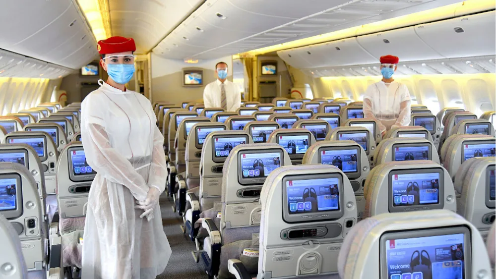 Η Emirates αυξάνει τα μέτρα ασφαλείας για τους πελάτες και το προσωπικό της
