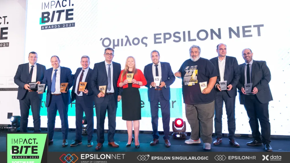 Συνολικά 10 διακρίσεις στα τεχνολογικά βραβεία IMPACT BITE Awards για την Epsilon Net​