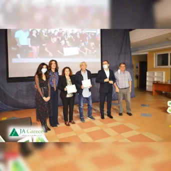 Το JA GREECE στην Καλαμάτα: Θερμή υποδοχή από τον Δήμαρχο και τους εκπαιδευτικούς