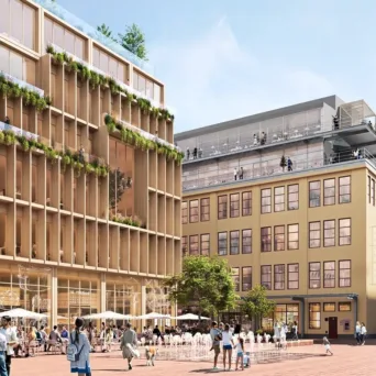 Stockholm Wood City: Στη Σουηδία η πρώτη βιώσιμη αστική περιοχή παγκοσμίως κατασκευασμένη εξ’ ολοκλήρου από ξύλο