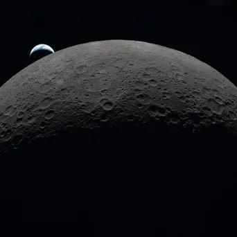 NASA: Εντυπωσιακές εικόνες από τη σκοτεινή πλευρά της Σελήνης καθηλώνουν τον πλανήτη