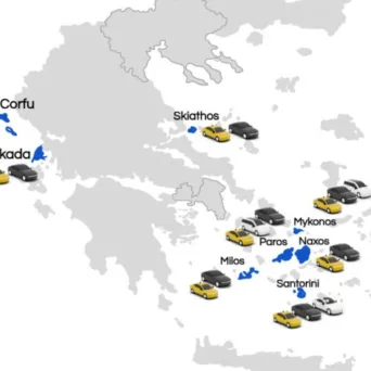 Η Uber επεκτείνεται σε οχτώ ελληνικά νησιά