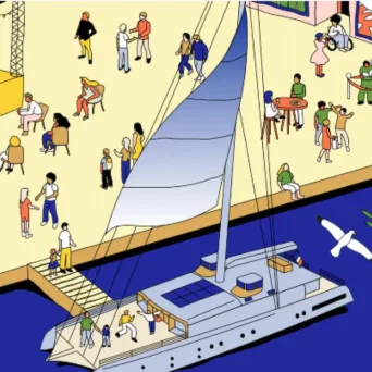 Art Explora Festival: Το πλωτό μουσείο που αγκυροβολεί στο λιμάνι του Πειραιά