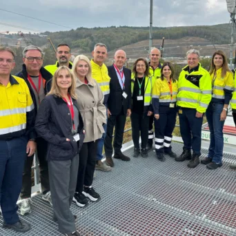 Ο πρόεδρος του ΣΕΒ στις Σκουριές Χαλκιδικής - Ενημερώθηκε για το υπό ανάπτυξη μεταλλευτικό έργο χαλκού και χρυσού