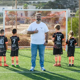 Η PAROSTEC στηρίζει την παιδική ομάδα του ΑΣ Αλυκής Πάρου