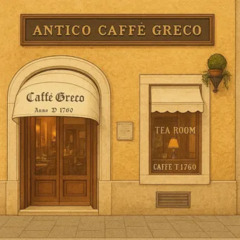 Το Caffè Greco και η σημασία των ζωντανών τοπόσημων