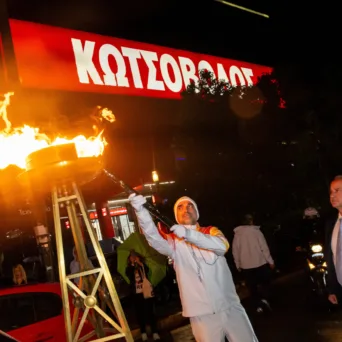 Κωτσόβολος: Υποστηρικτής της Ολυμπιακής Λαμπαδηδρομίας «Μιλάνο – Κορτίνα 2026»