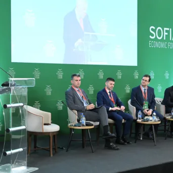 Ο Γ.Γ. Διεθνών Οικονομικών Σχέσεων & Εξωστρέφειας, Δ. Σκάλκος, στη Σόφια Βουλγαρίας, στο πλαίσιο του Sofia Economic Forum VI