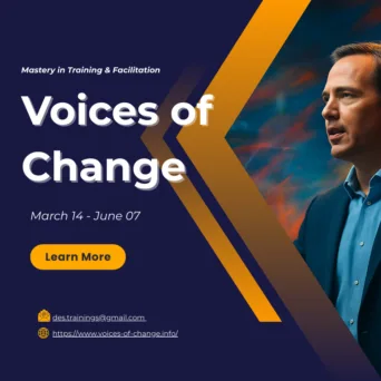 Voices of Change: Public Speaking & Facilitation Mastery από την DES Corporate Solutions