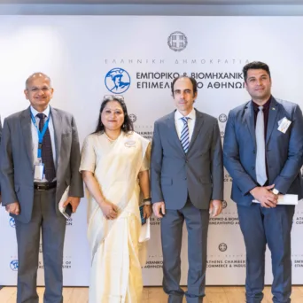 Ελληνο-Ινδικό Επιχειρηματικό Φόρουμ στην Αθήνα: Στόχος η ενίσχυση των οικονομικών και εμπορικών σχέσεων Ελλάδας–Ινδίας