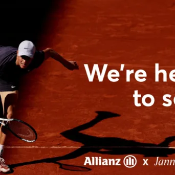 Ο τενίστας Jannik Sinner και ο όμιλος Allianz ξεκινούν πολυετή παγκόσμια συνεργασία