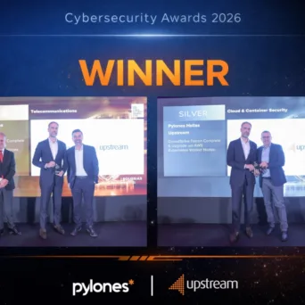 Το έργο της Pylones Hellas & της PeS Cybersecurity για την Upstream απέσπασε δύο βραβεία στα Cybersecurity Awards 2026