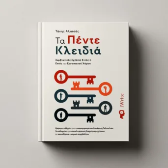 Πώς μπορεί μια επιχείρηση να λειτουργήσει ομαλά; Τις απαντήσεις δίνει το βιβλίο "Τα Πέντε Κλειδιά: Συμβιωτικές Σχέσεις Εντός και Εκτός του Εργασιακού Χώρου"