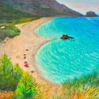 Aegean Concept of Blue: Η Stella Sevastopoulos στην Tsantilis Art Gallery
