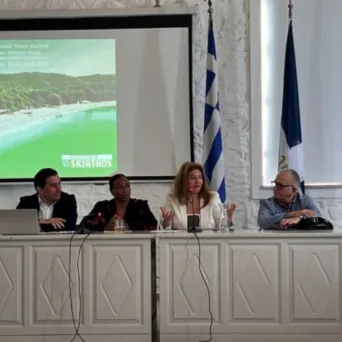 Ισχυρή ήταν η βρετανική συμμετοχή στον διεθνή διάλογο για τον βιώσιμο τουρισμό, στο πλαίσιο του 3ου «Sustainable Travel AGORA» στη Σκιάθο
