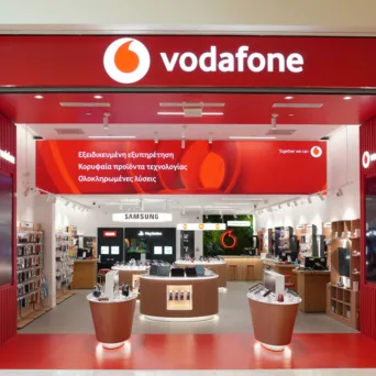 Η Vodafone αναβαθμίζει τα καταστήματά της σε πλήρεις τεχνολογικούς προορισμούς, επενδύοντας πάνω από €15 εκατ