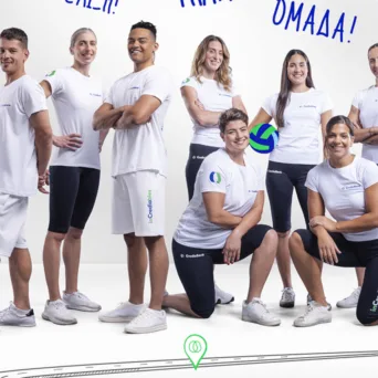Η CrediaBank παρουσιάζει τους inCrediables: Εμ. Καραλής, Αν. Ντουντουνάκη, Ν. Παπαγγελής & Εθνική Ομάδα Υδατοσφαίρισης Γυναικών