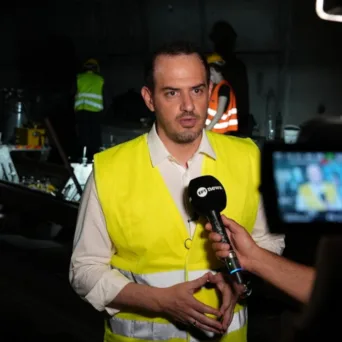 Ο αναπληρωτής υπουργός Μεταφορών στα έργα αντικατάστασης σιδηροτροχιών των Γραμμών 2 & 3 του Μετρό
