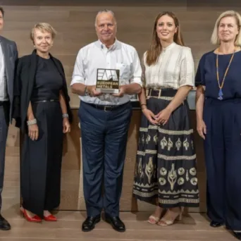 Ο Ευάγγελος Μυτιληναίος παραδίδει τη σκυτάλη της προεδρίας της European Metals - Τα ορόσημα της 4ετούς θητείας του