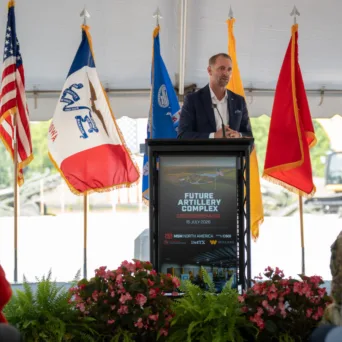 Ο Όμιλος CSG ξεκινά την κατασκευή του Future Artillery Complex στην Αϊόβα