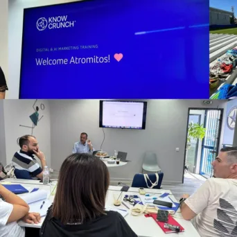 Ο Atromitos FC επέλεξε την Knowcrunch για την ανάπτυξη των AI δεξιοτήτων των στελεχών της