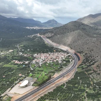 Στην κυκλοφορία παραδόθηκαν τα πρώτα 10 χλμ. του νέου ΒΟΑΚ στο τμήμα Νεάπολη – Άγιος Νικόλαος