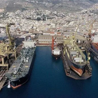 Μια νέα εποχή για το Νεώριο, το ιστορικό ναυπηγείο της Ερμούπολης, στη Σύρο.