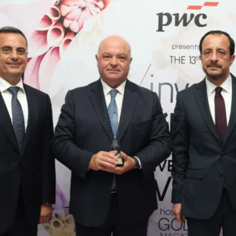 Τιμητική διάκριση για τη Eurobank στα 13α Invest Cyprus International Investment Awards - Νέα εποχή ανάπτυξης